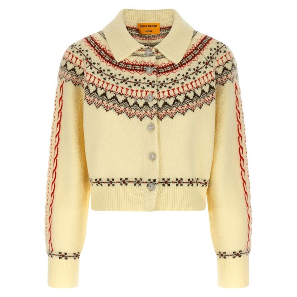 Guest in Residence Multicolor Wool Women's Cardigan